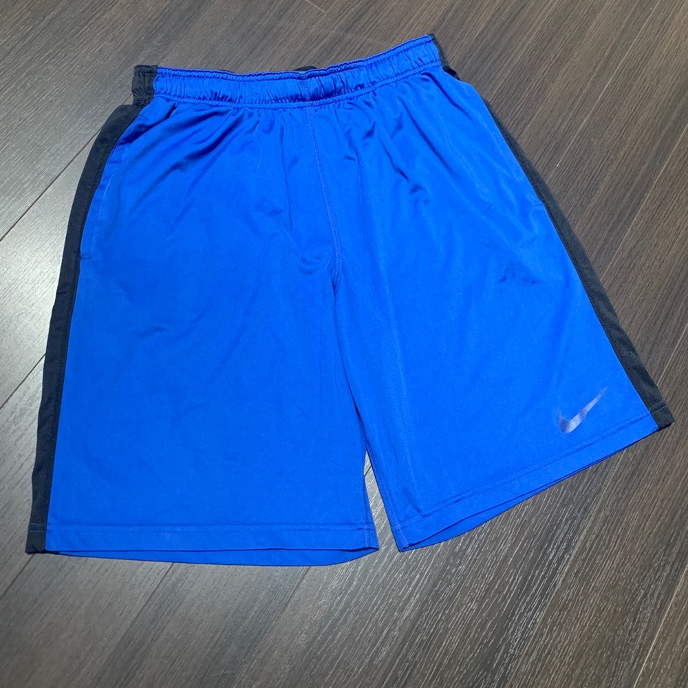 Nike Dri-Fit training shorts Royal Blue